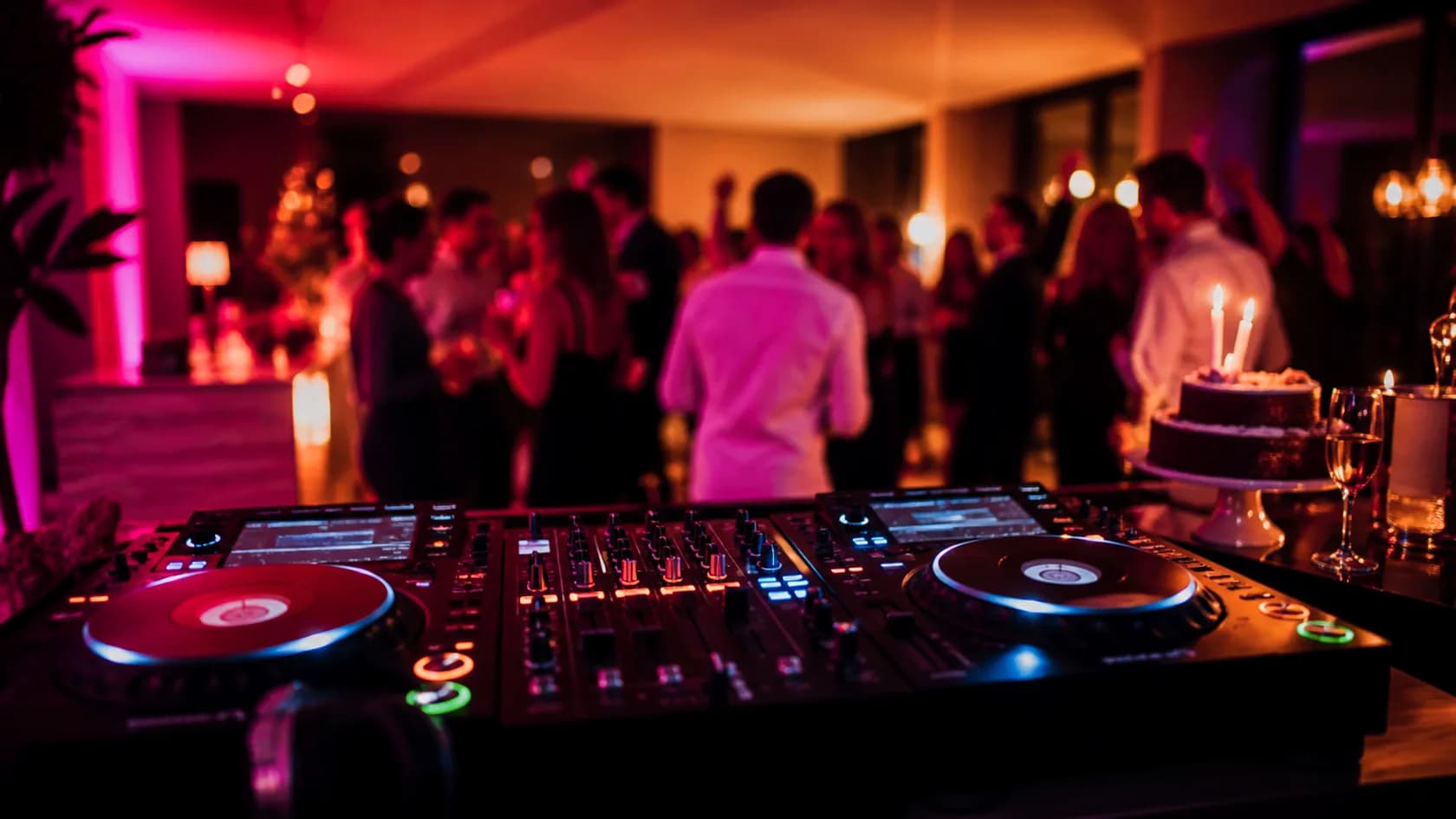 80er 90er 2000er welche Jahrzehnte die Tanzfläche füllen mit DJ Setup und Eventstimmung