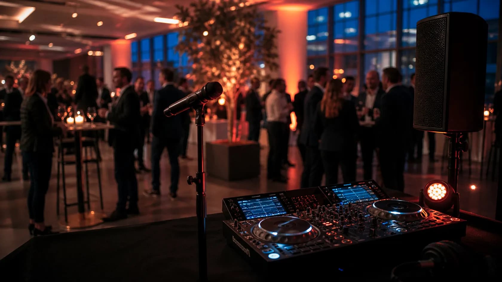 DJ für Gala-Abend stilvoller Sound ohne peinliche Momente mit DJ Setup und Eventstimmung