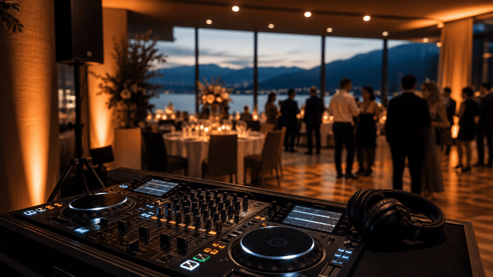DJ Kosten Schweiz mit professionellem Event Setup