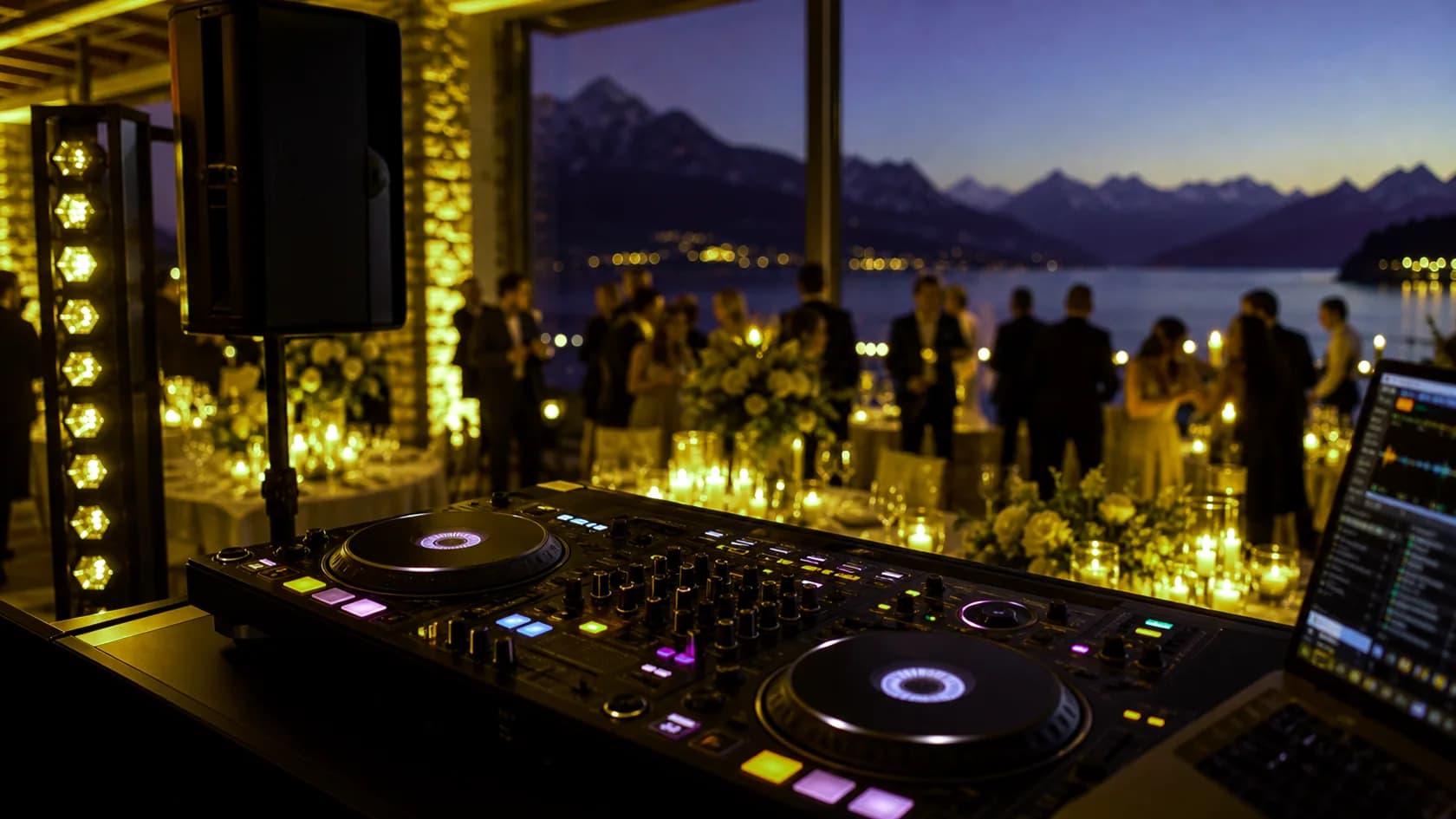 DJ Thurgau für Geburtstag Partyplanung in der Region mit DJ Setup und Eventstimmung