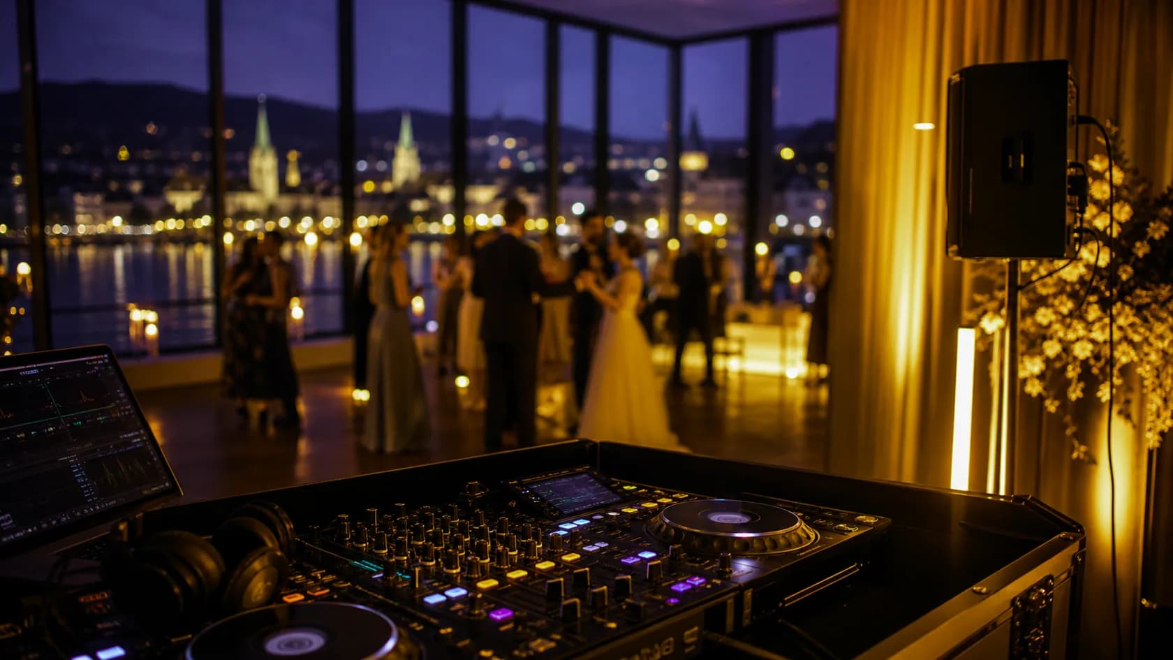 DJ Zürich für Geburtstag private Feiern professionell planen mit DJ Setup und Eventstimmung