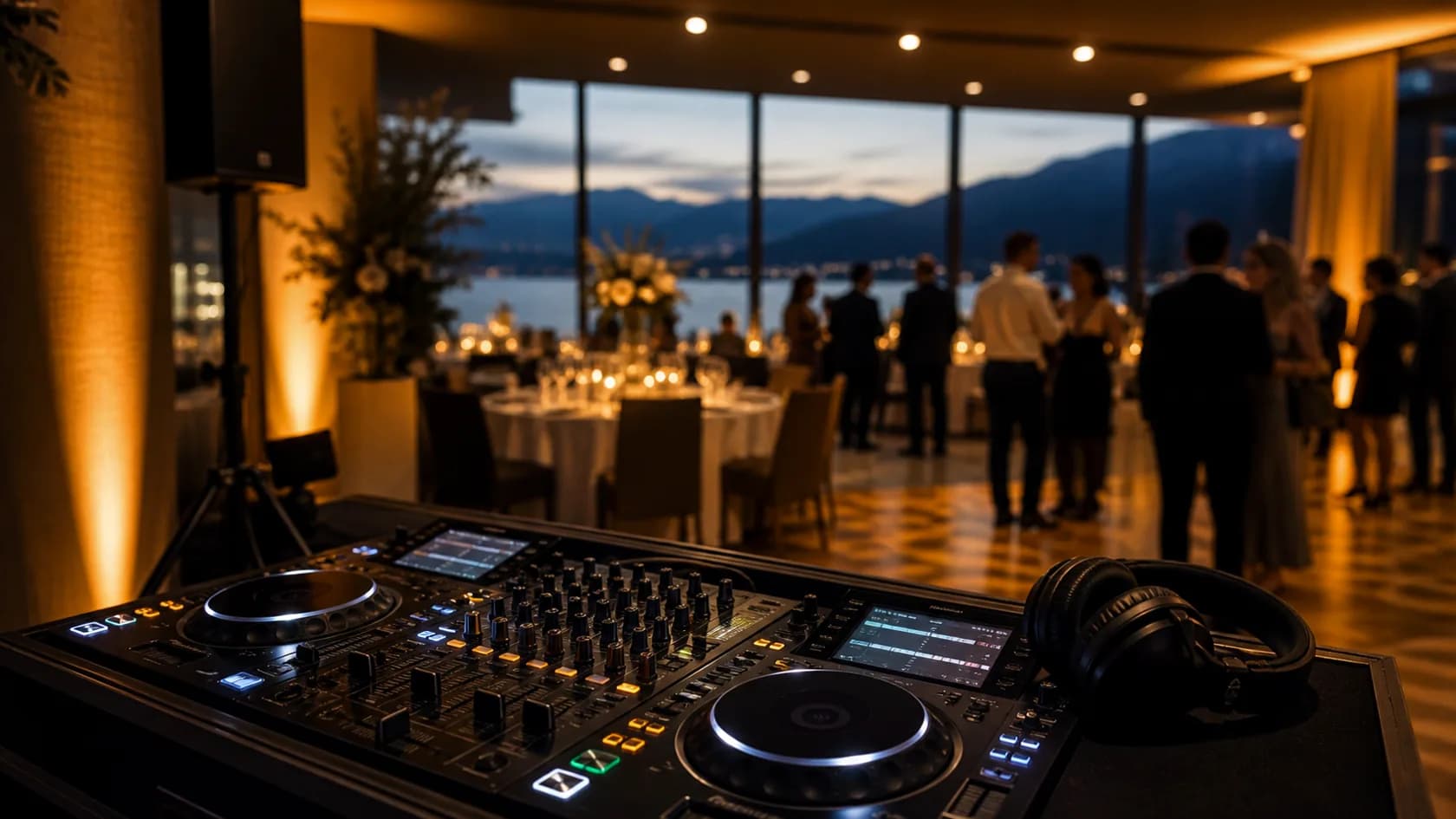 DJ Aargau mit professionellem DJ Setup