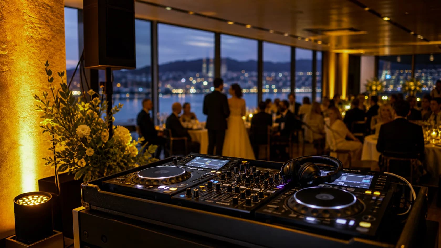 DJ Bern mit professionellem DJ Setup