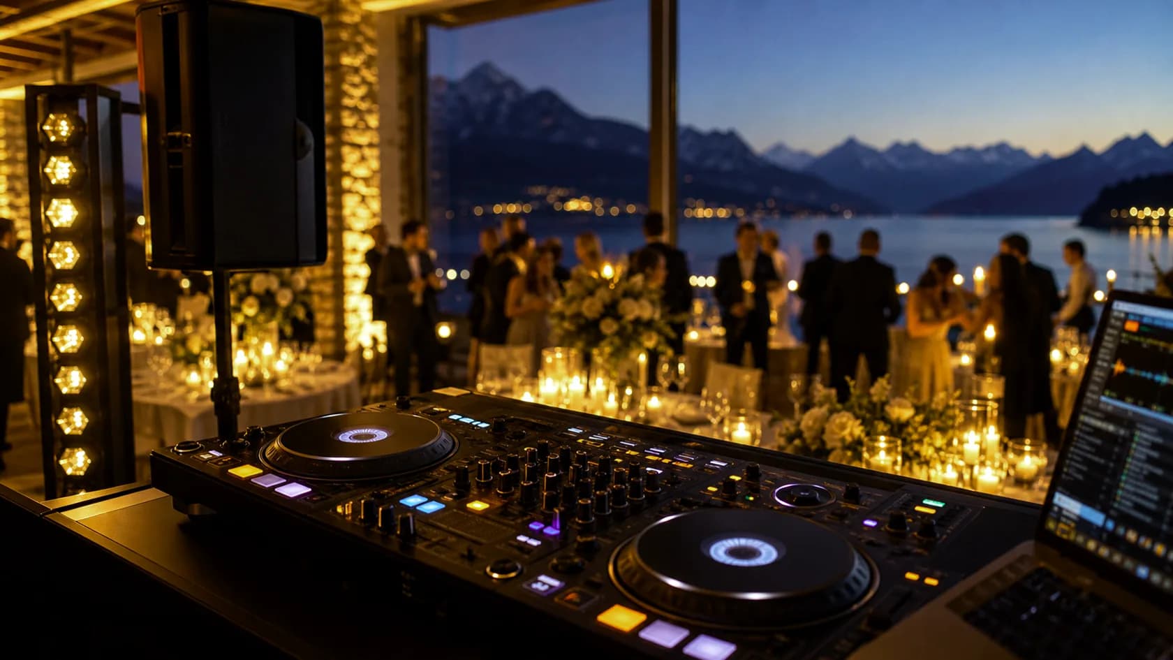 Musik für den Apéro Lounge Soul oder akustisch mit DJ Setup und Eventstimmung